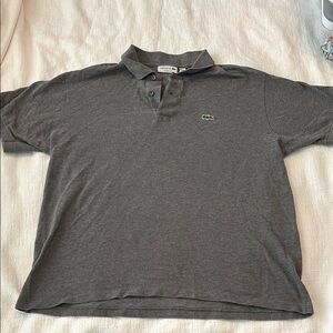 Lacoste Charcoal Polo Shirt